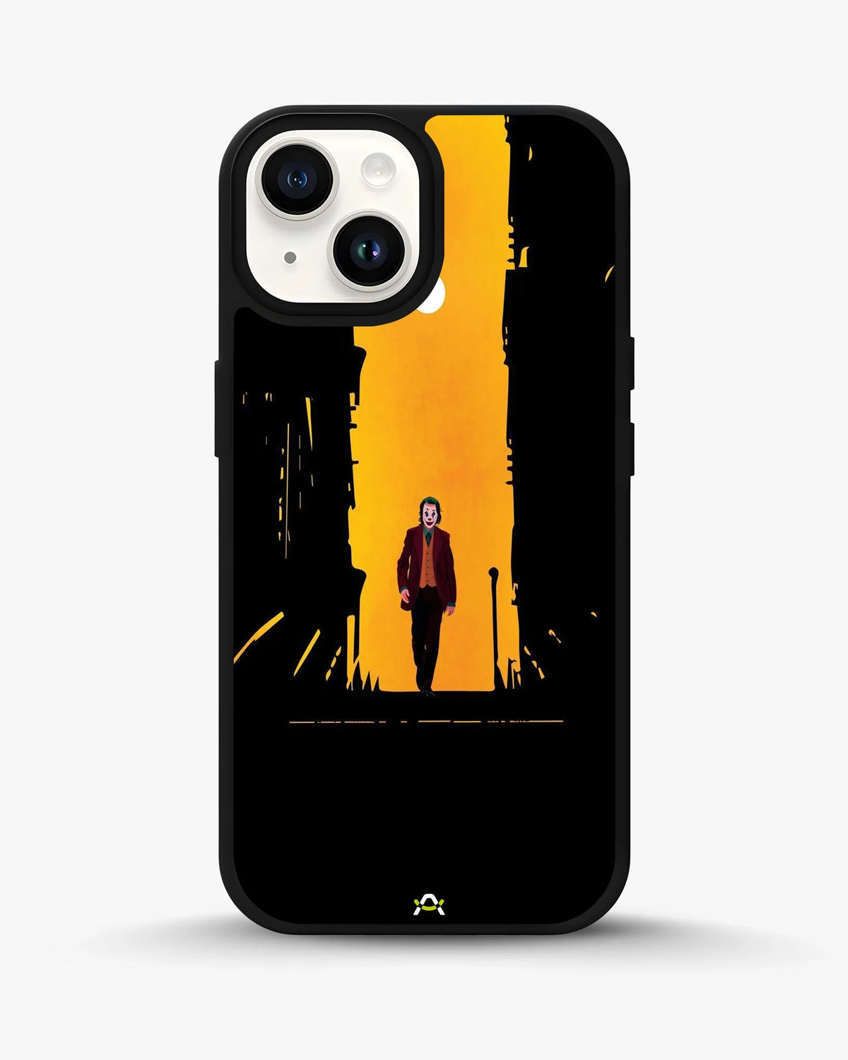 Dark Alley Clown Phone Case - Moody Minimalist Art Print for iPhone, Samsung, Pixel, OnePlus & Vivo