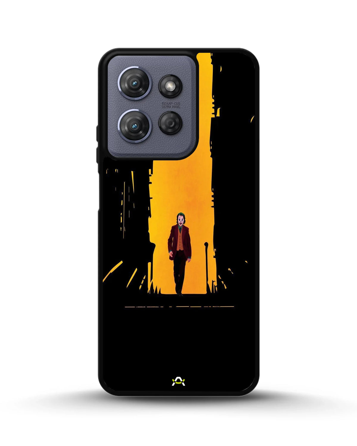 Dark Alley Clown Phone Case - Moody Minimalist Art Print for iPhone, Samsung, Pixel, OnePlus & Vivo
