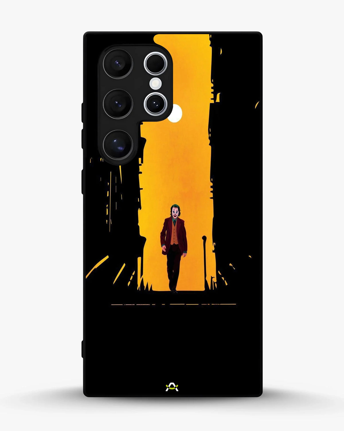 Dark Alley Clown Phone Case - Moody Minimalist Art Print for iPhone, Samsung, Pixel, OnePlus & Vivo
