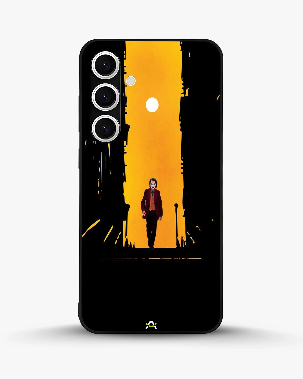 Dark Alley Clown Phone Case - Moody Minimalist Art Print for iPhone, Samsung, Pixel, OnePlus & Vivo