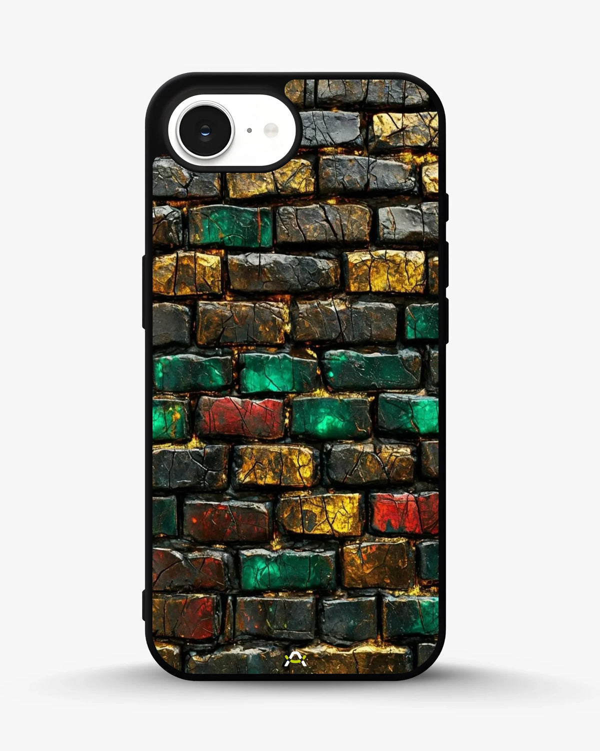 Colorful Brick Wall Phone Case - Multicolor Urban Pattern for iPhone, Samsung, Pixel, OnePlus & Vivo