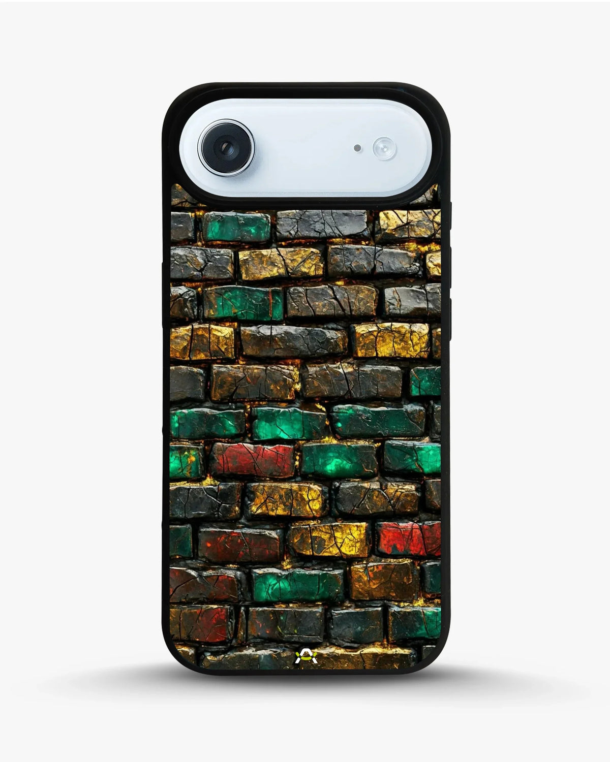 Colorful Brick Wall Phone Case - Multicolor Urban Pattern for iPhone, Samsung, Pixel, OnePlus & Vivo