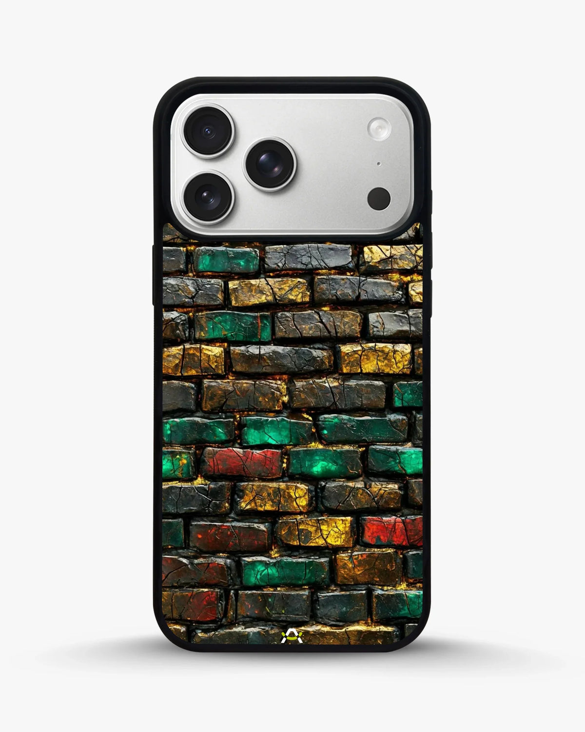 Colorful Brick Wall Phone Case - Multicolor Urban Pattern for iPhone, Samsung, Pixel, OnePlus & Vivo