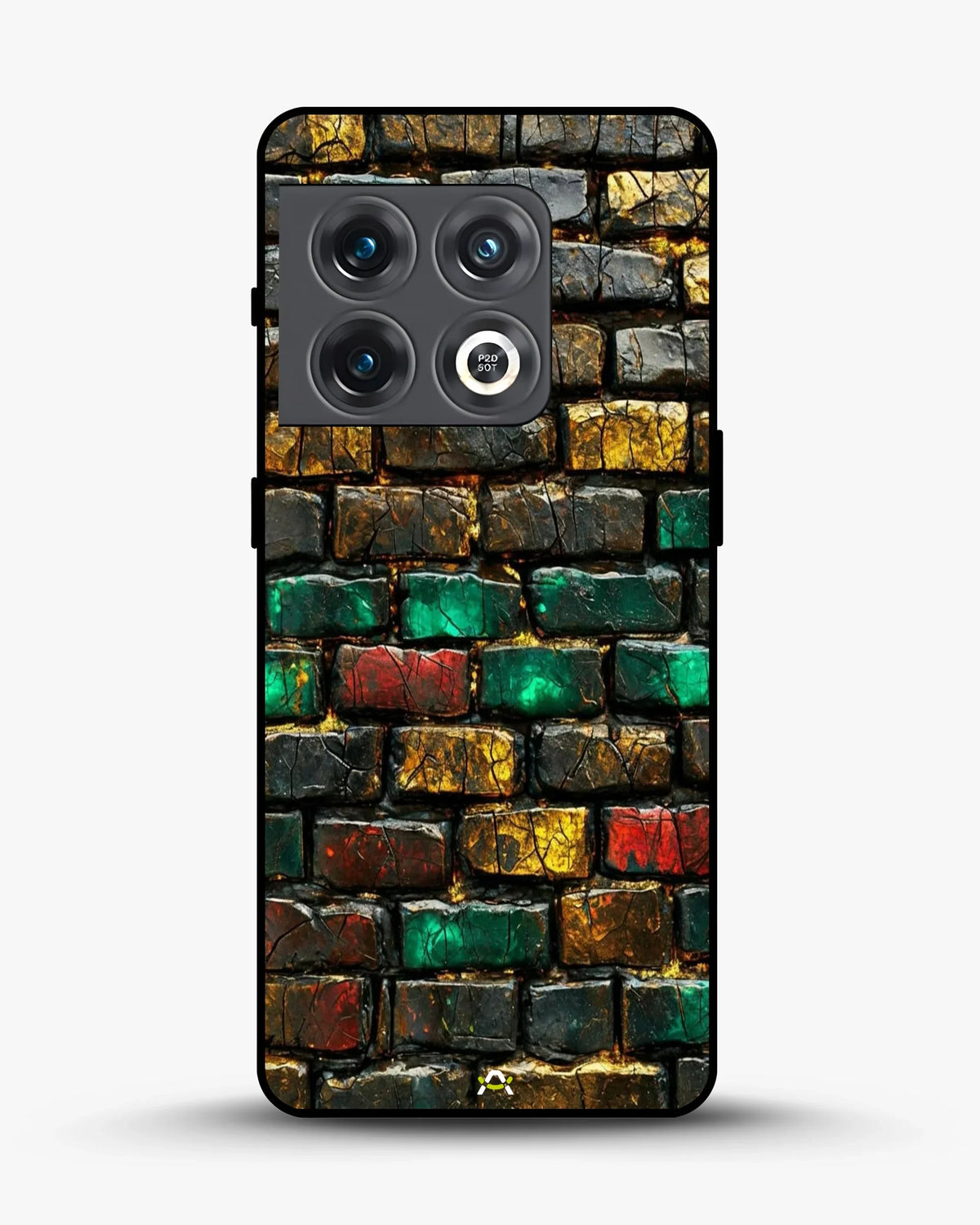 Colorful Brick Wall Phone Case - Multicolor Urban Pattern for iPhone, Samsung, Pixel, OnePlus & Vivo