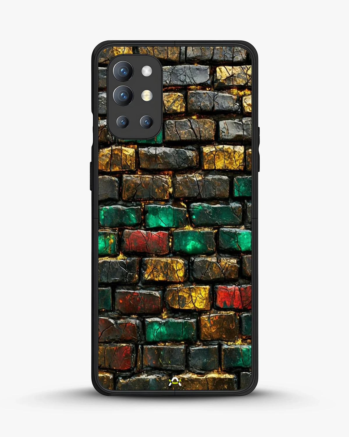 Colorful Brick Wall Phone Case - Multicolor Urban Pattern for iPhone, Samsung, Pixel, OnePlus & Vivo