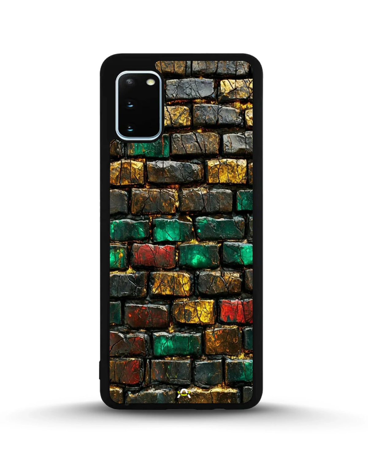 Colorful Brick Wall Phone Case - Multicolor Urban Pattern for iPhone, Samsung, Pixel, OnePlus & Vivo