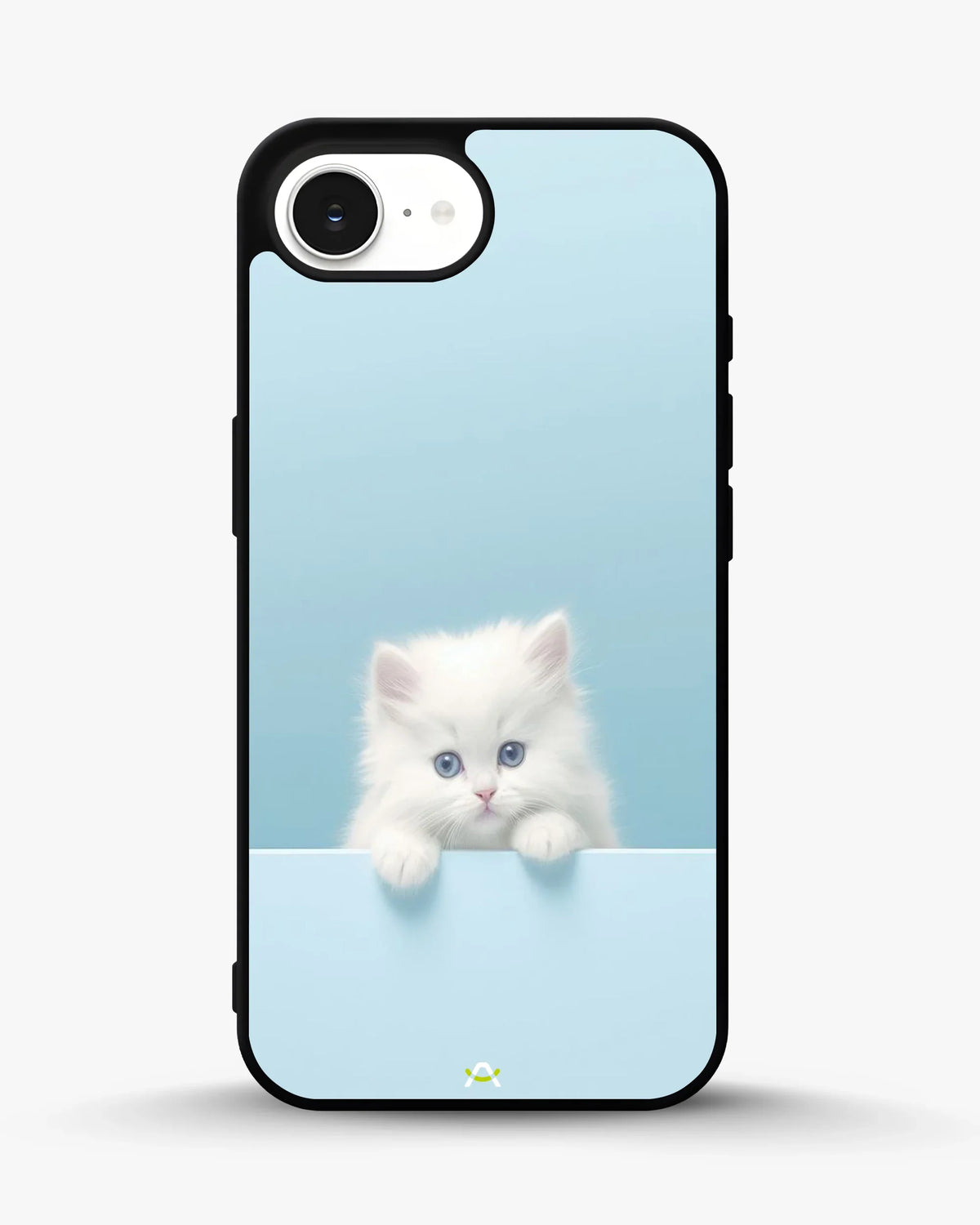 Fluffy Kitten Face Phone Case - Cute Baby Blue Print for iPhone, Samsung, Pixel, OnePlus & Vivo