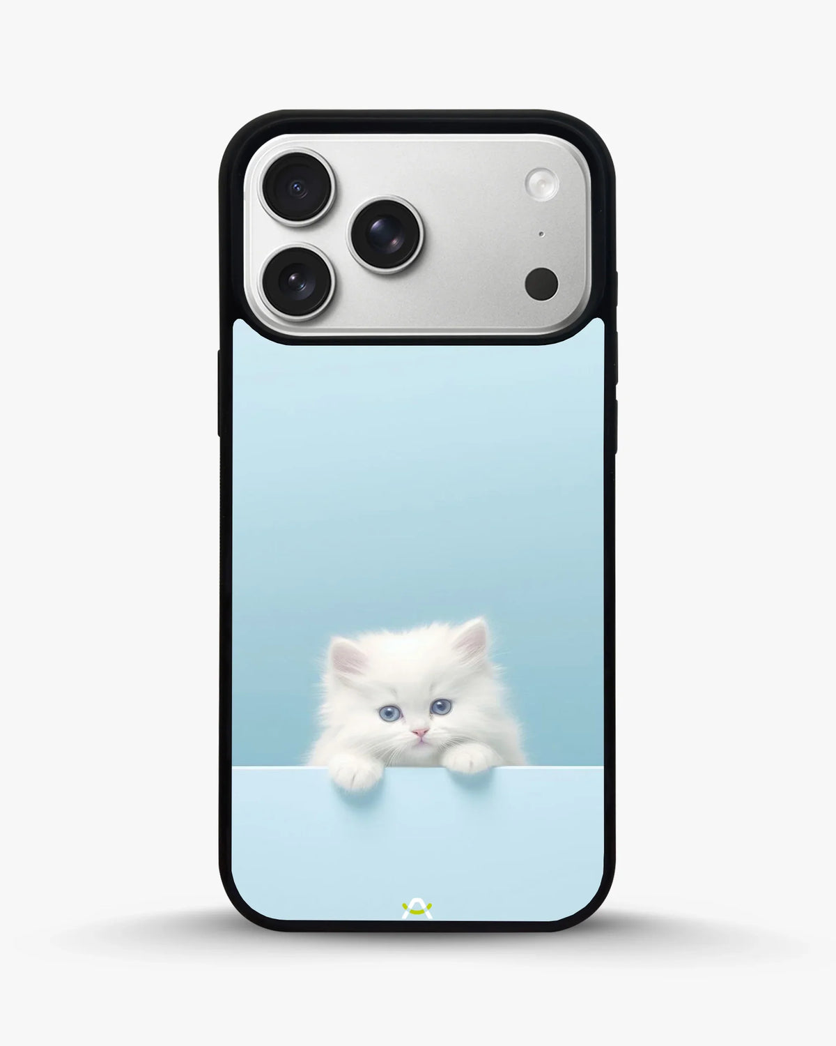 Fluffy Kitten Face Phone Case - Cute Baby Blue Print for iPhone, Samsung, Pixel, OnePlus & Vivo