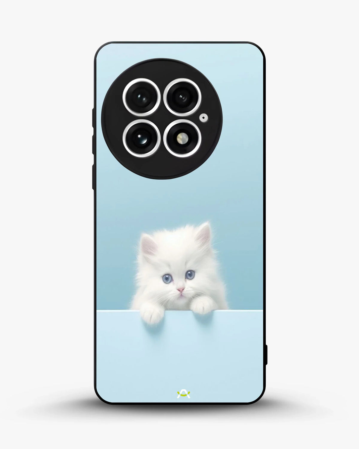 Fluffy Kitten Face Phone Case - Cute Baby Blue Print for iPhone, Samsung, Pixel, OnePlus & Vivo