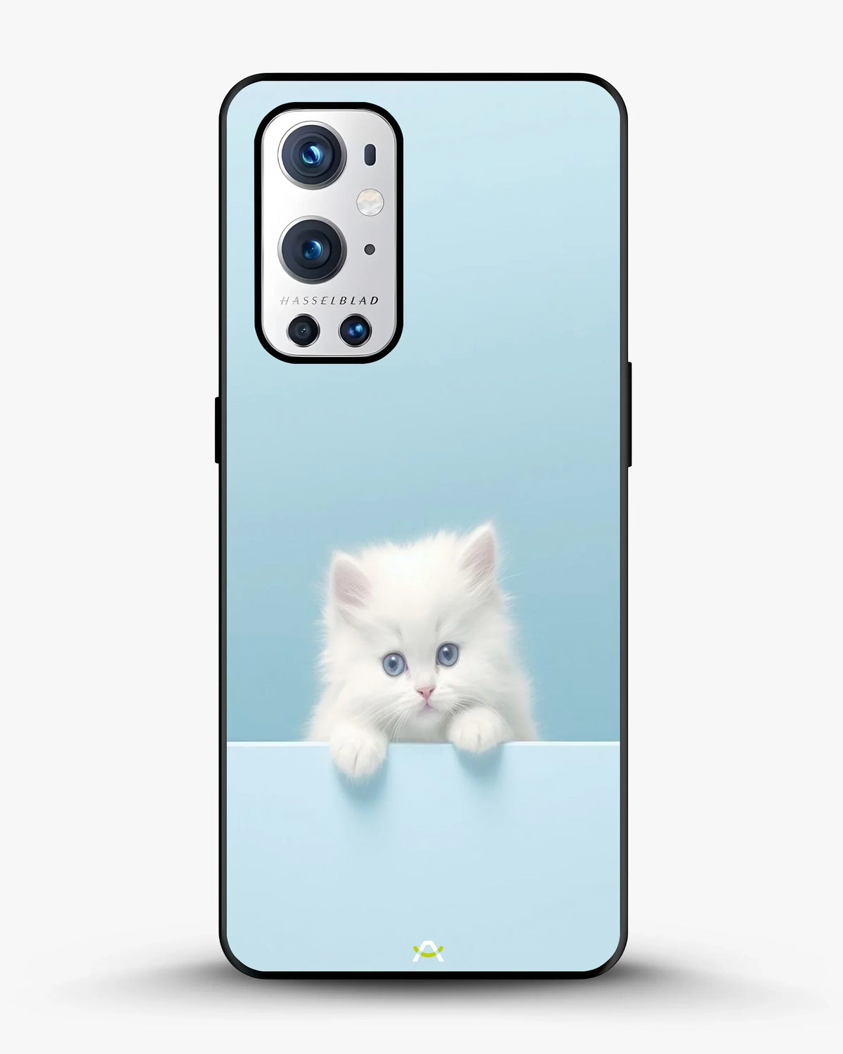 Fluffy Kitten Face Phone Case - Cute Baby Blue Print for iPhone, Samsung, Pixel, OnePlus & Vivo