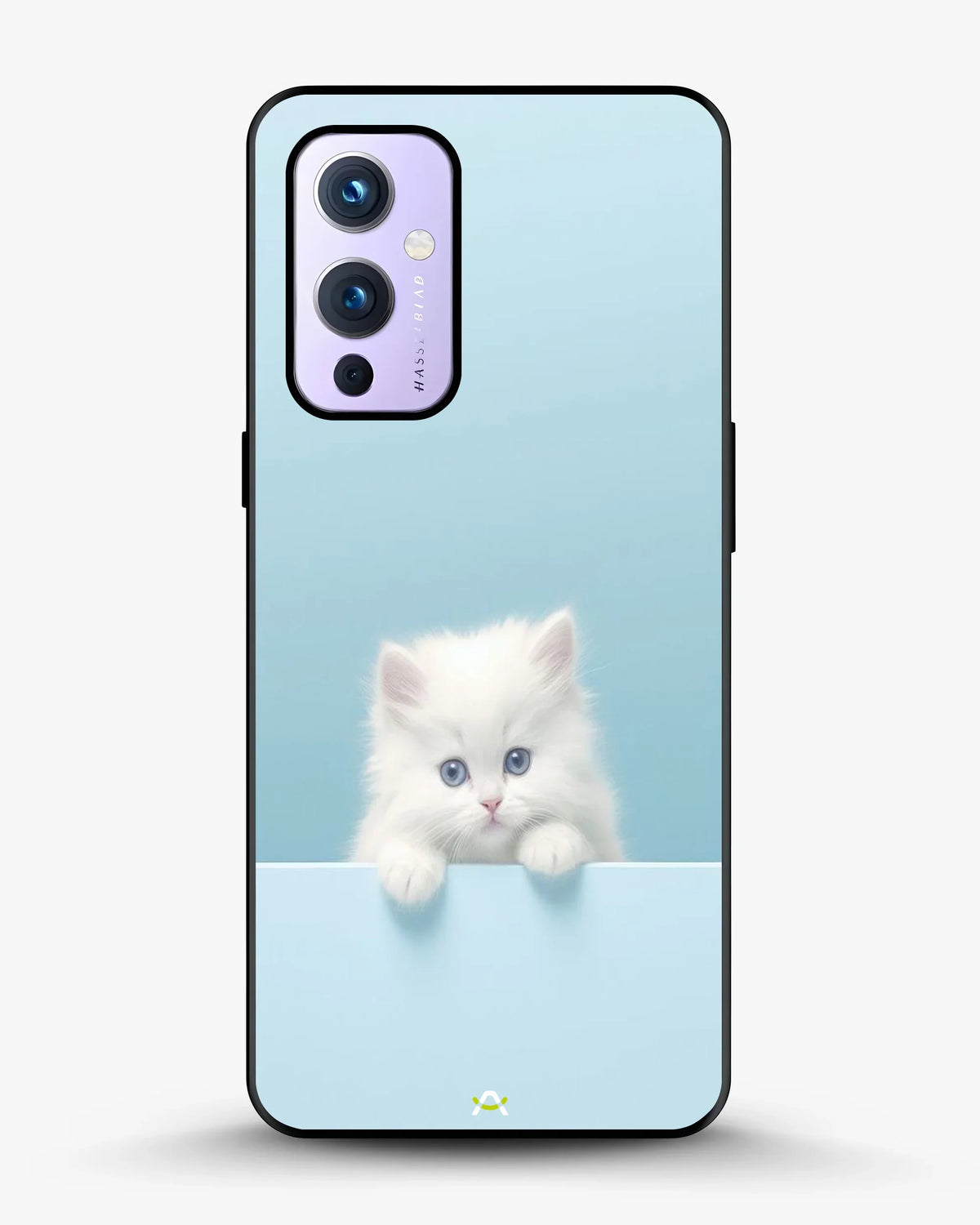 Fluffy Kitten Face Phone Case - Cute Baby Blue Print for iPhone, Samsung, Pixel, OnePlus & Vivo