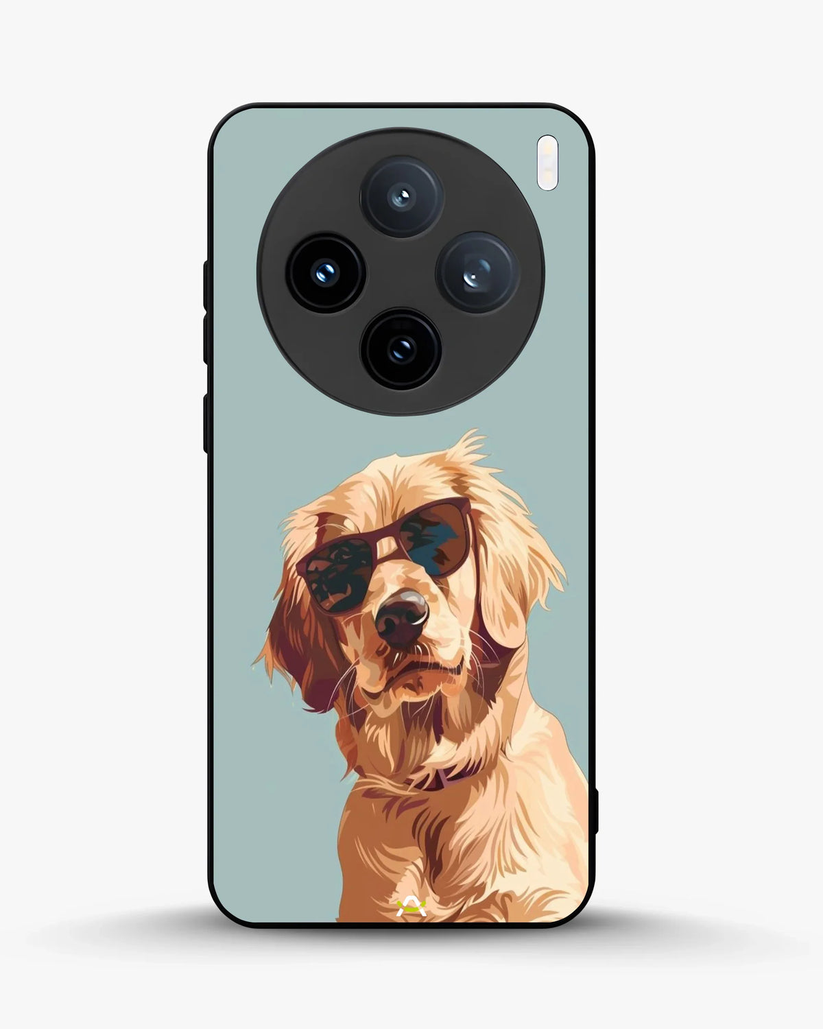 Cool Sunglass Dog Phone Case – Glossy Printed Phone Case for iPhone, Samsung, Pixel & OnePlus