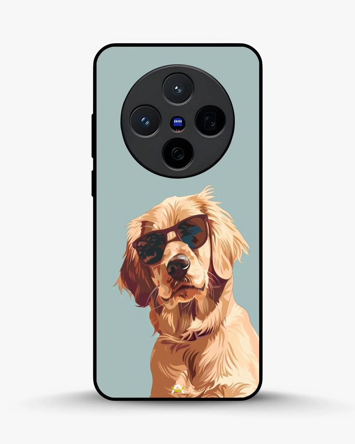 Cool Sunglass Dog Phone Case – Glossy Printed Phone Case for iPhone, Samsung, Pixel & OnePlus