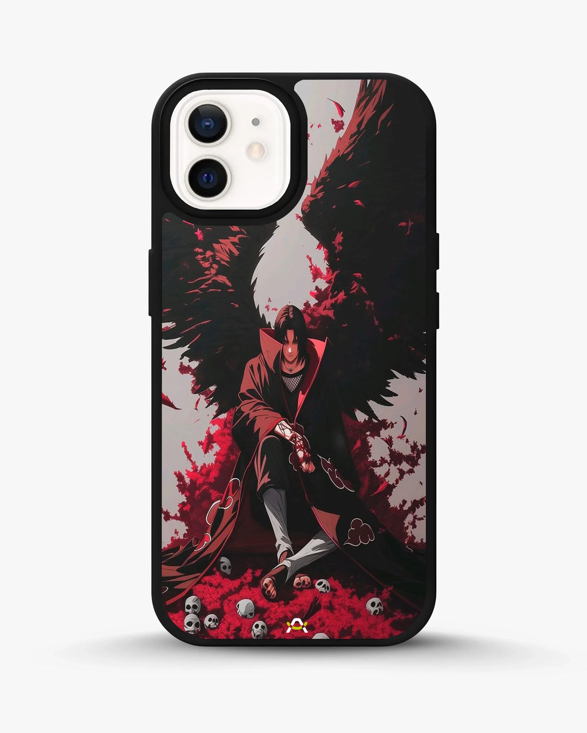 Itachi Uchiha Anime Case – Glossy Printed Back Cover for iPhone, Samsung, Pixel & OnePlus