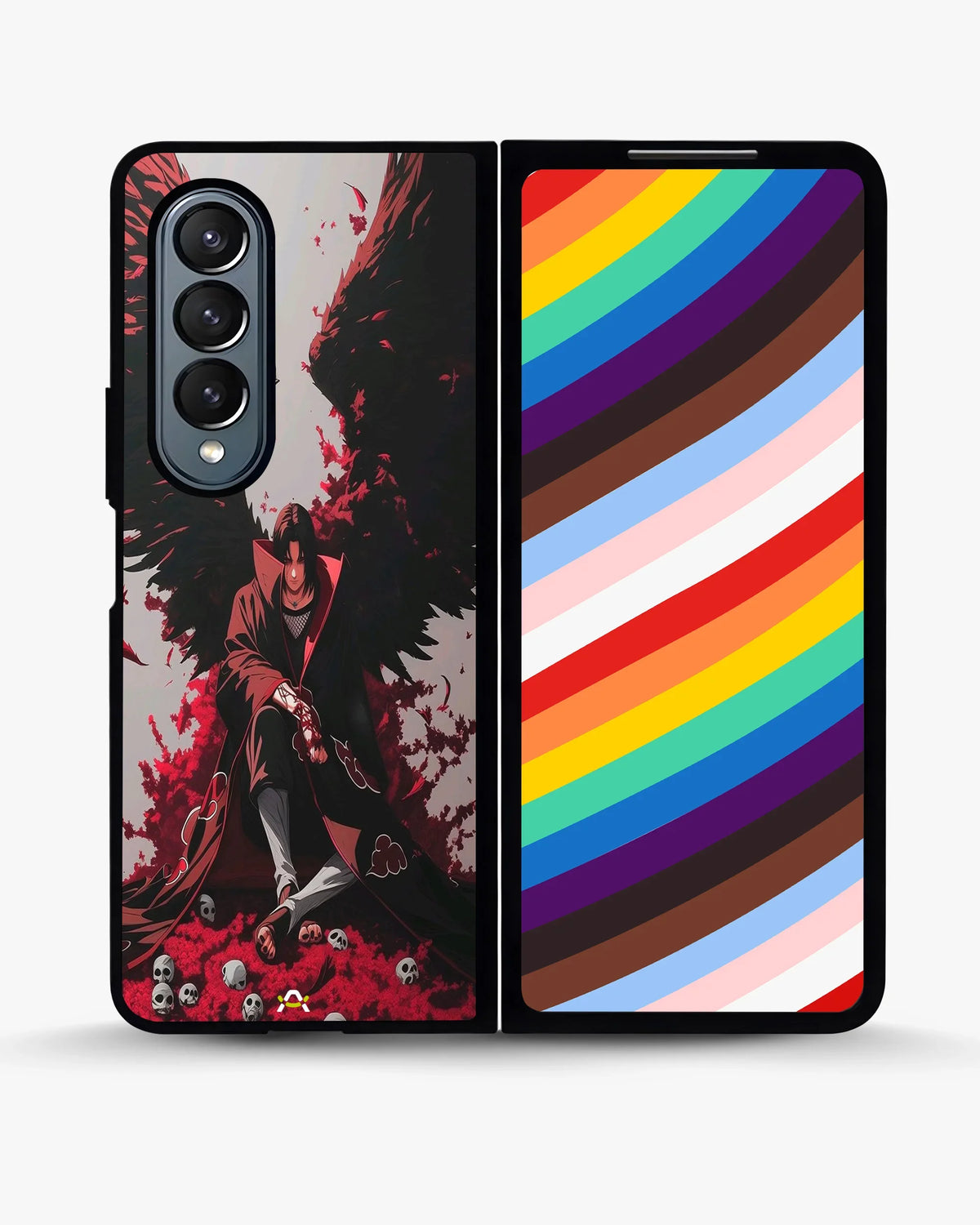 Itachi Uchiha Anime Case – Glossy Printed Back Cover for iPhone, Samsung, Pixel & OnePlus