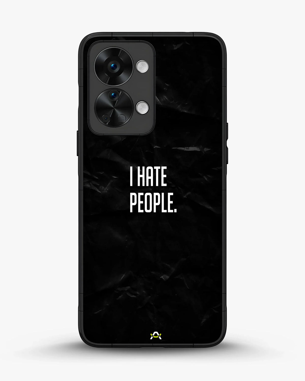 I Hate People Phone Case - Dark Humor Statement Print for iPhone, Samsung, Pixel, OnePlus & Vivo
