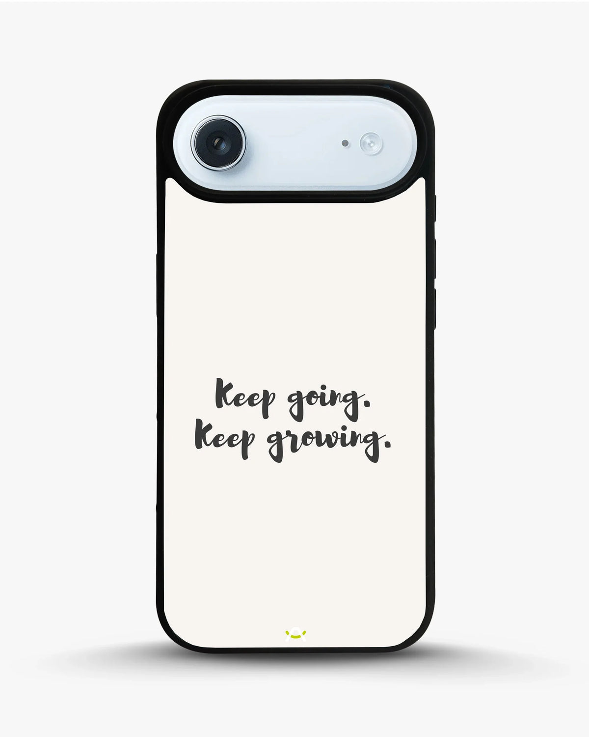 Keep Going Keep Growing Phone Case - Minimal Script Print for iPhone, Samsung, Pixel, OnePlus & Vivo