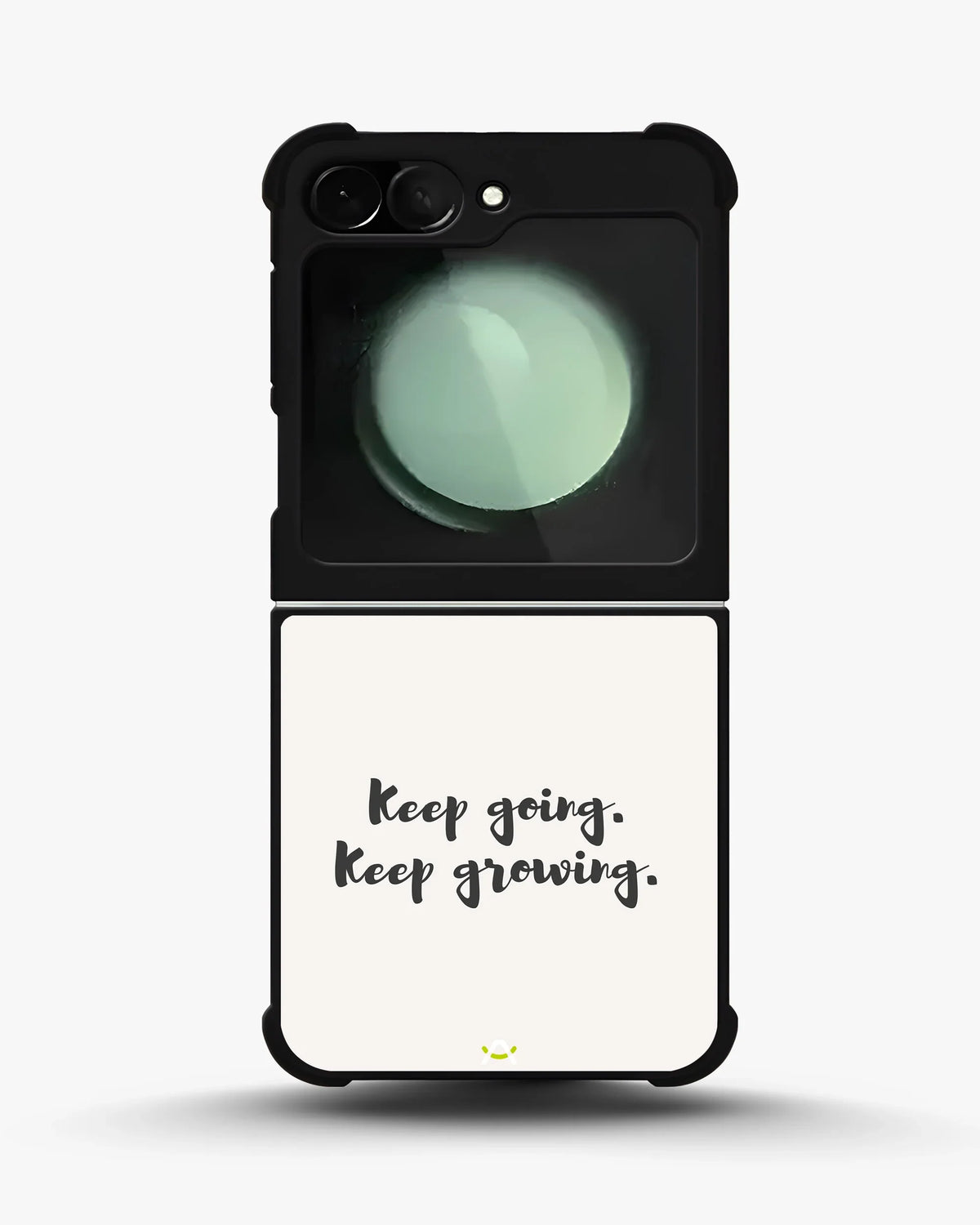 Keep Going Keep Growing Phone Case - Minimal Script Print for iPhone, Samsung, Pixel, OnePlus & Vivo