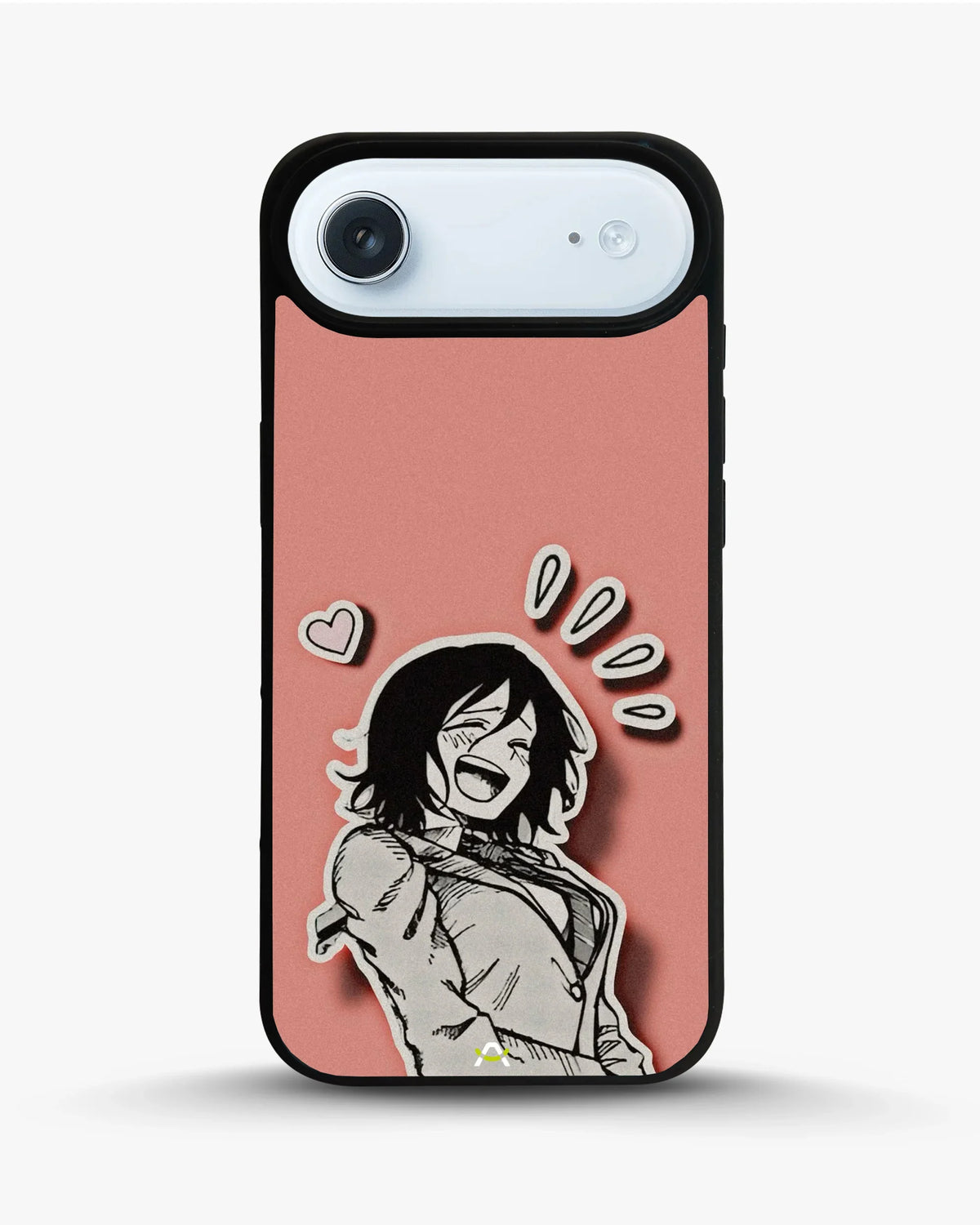 Manga Girl Rose Heart Phone Case - Aesthetic Art Print for iPhone, Samsung, Pixel, OnePlus & Vivo