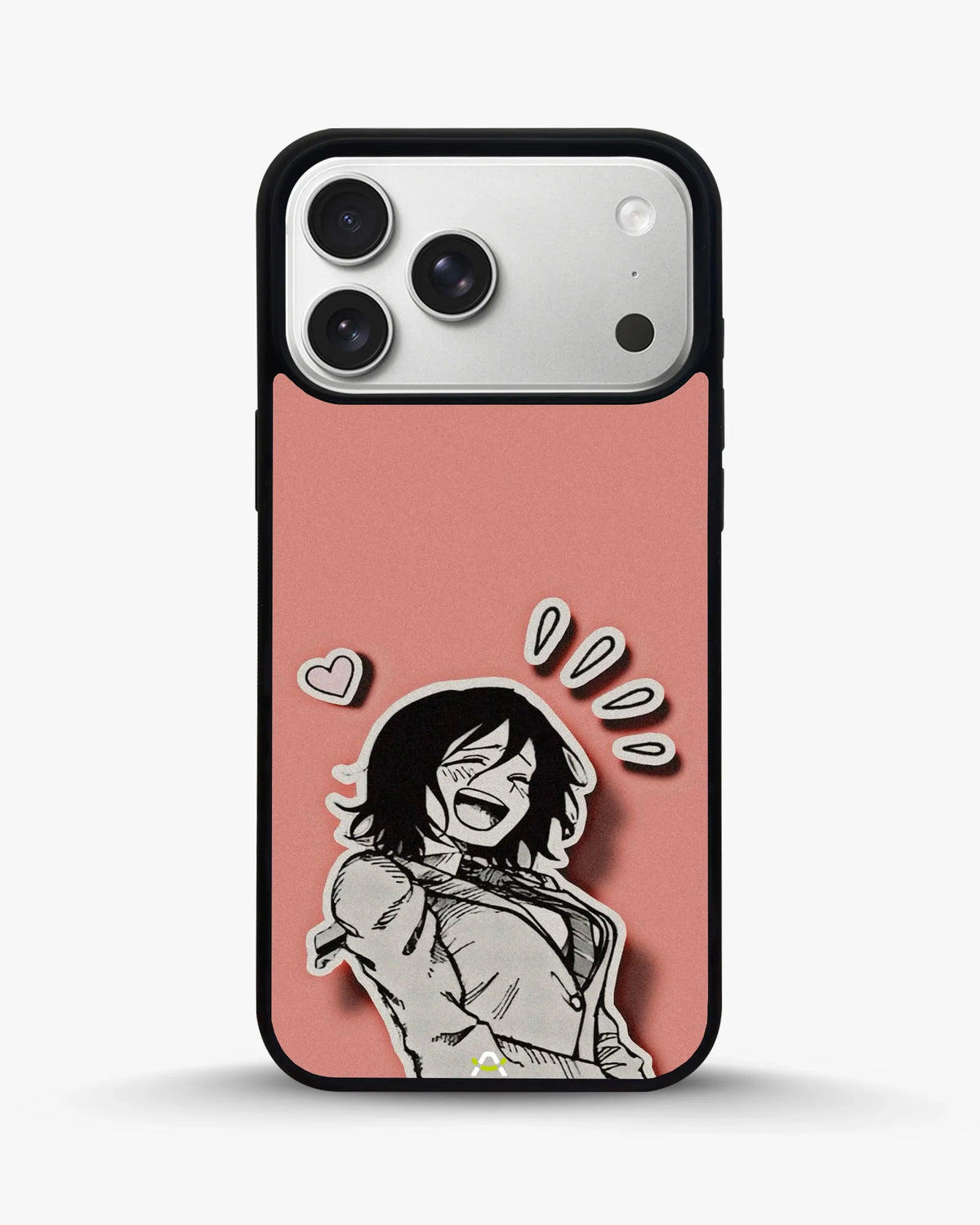 Manga Girl Rose Heart Phone Case - Aesthetic Art Print for iPhone, Samsung, Pixel, OnePlus & Vivo