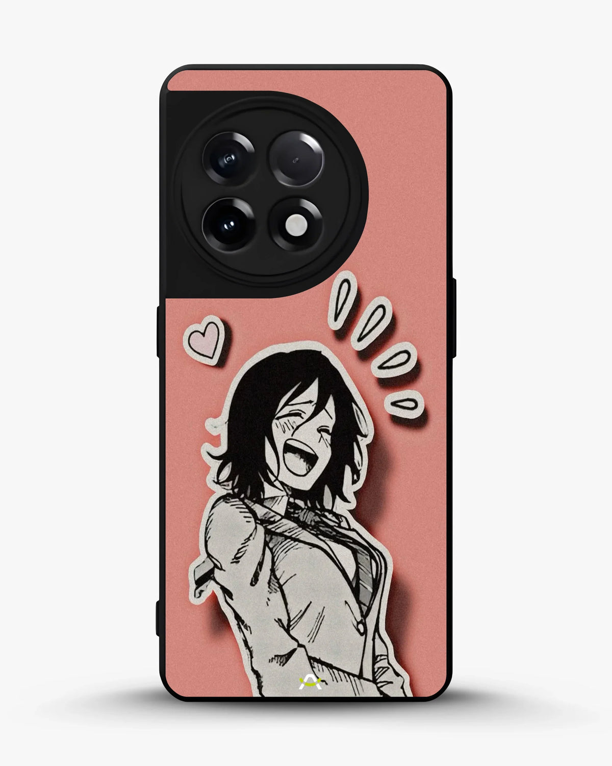 Manga Girl Rose Heart Phone Case - Aesthetic Art Print for iPhone, Samsung, Pixel, OnePlus & Vivo
