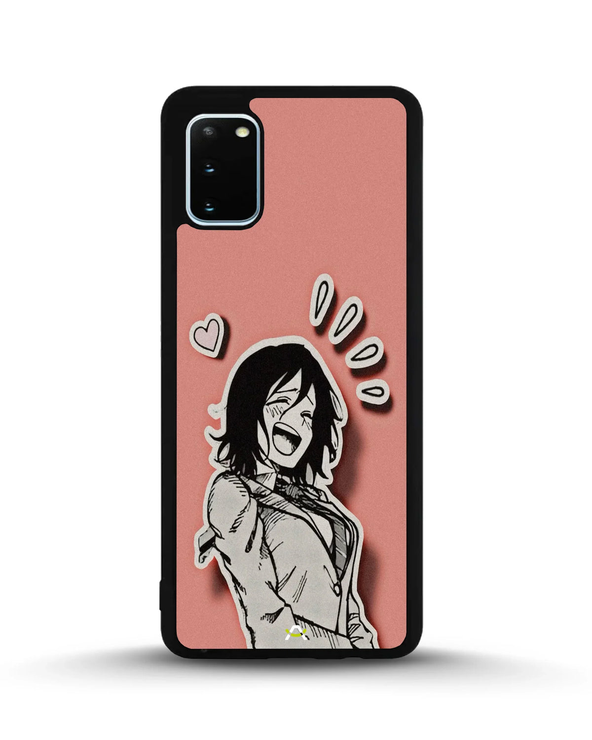 Manga Girl Rose Heart Phone Case - Aesthetic Art Print for iPhone, Samsung, Pixel, OnePlus & Vivo