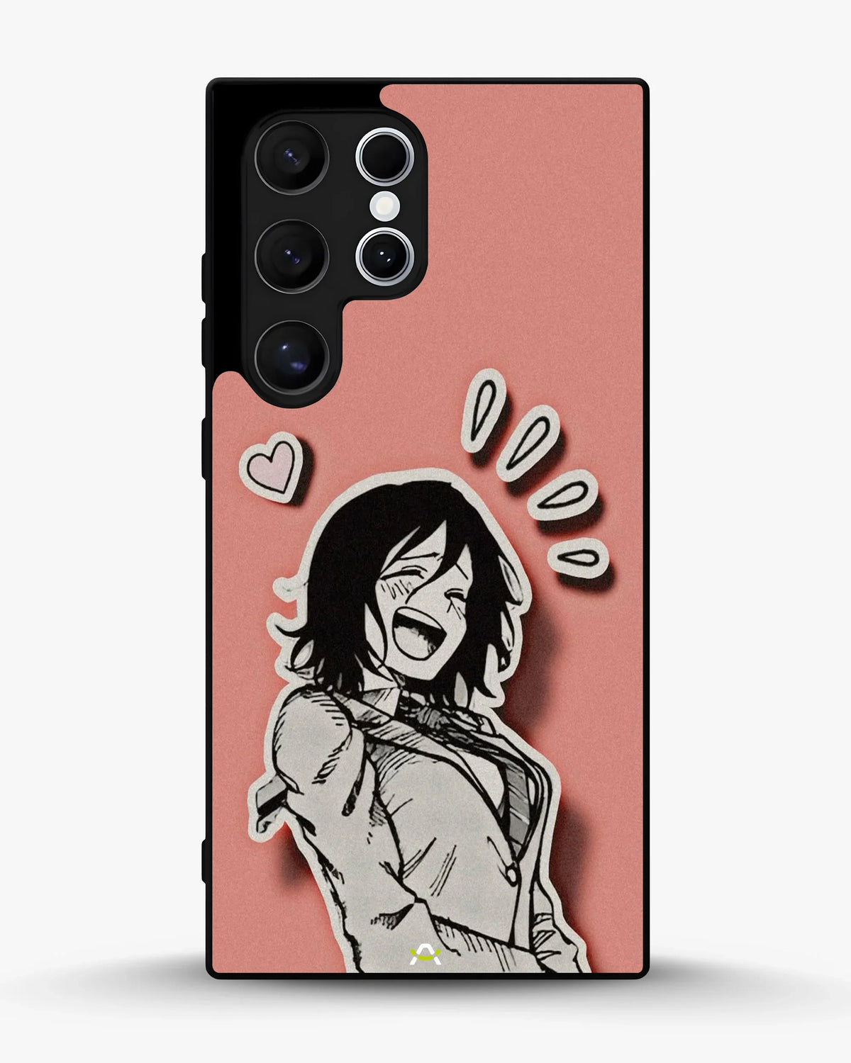 Manga Girl Rose Heart Phone Case - Aesthetic Art Print for iPhone, Samsung, Pixel, OnePlus & Vivo