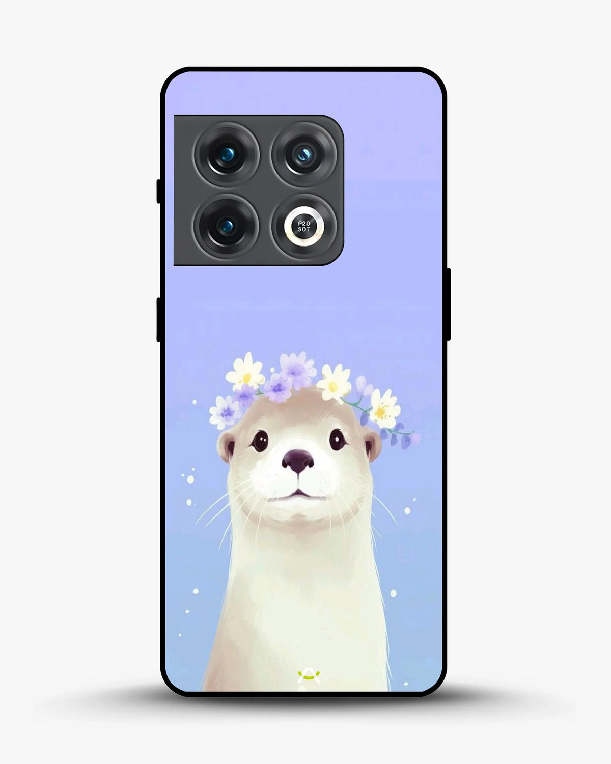 Otter Flower Crown Phone Case - Cute Lavender Print for iPhone, Samsung, Pixel, OnePlus & Vivo