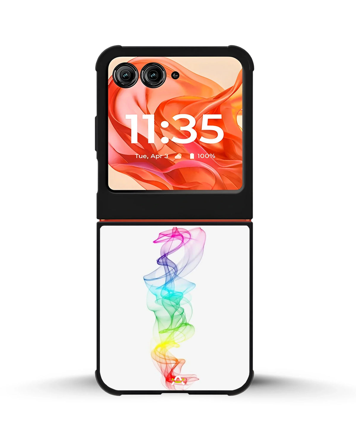 Rainbow Smoke Phone Case - Soft Gradient Wisp Print for iPhone, Samsung, Pixel, OnePlus & Vivo