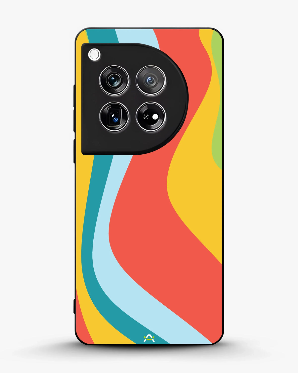 Retro Wavy Stripes Phone Case - Multicolor 70s Print for iPhone, Samsung, Pixel, OnePlus & Vivo