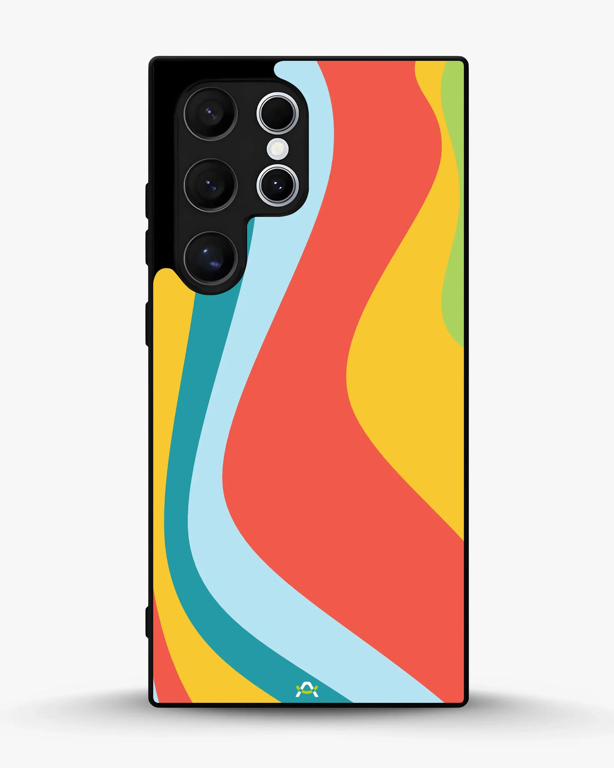 Retro Wavy Stripes Phone Case - Multicolor 70s Print for iPhone, Samsung, Pixel, OnePlus & Vivo