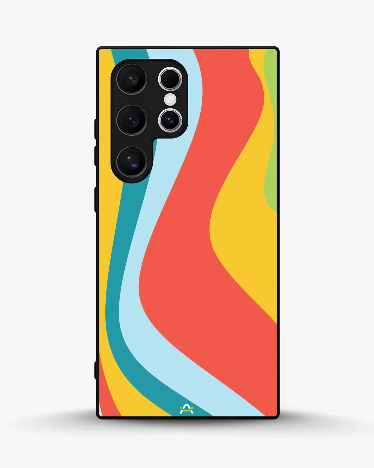 Retro Wavy Stripes Phone Case - Multicolor 70s Print for iPhone, Samsung, Pixel, OnePlus & Vivo