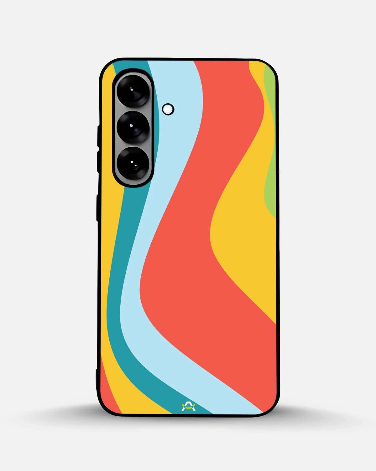 Retro Wavy Stripes Phone Case - Multicolor 70s Print for iPhone, Samsung, Pixel, OnePlus & Vivo