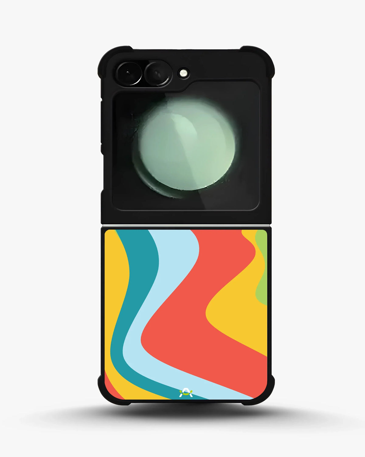Retro Wavy Stripes Phone Case - Multicolor 70s Print for iPhone, Samsung, Pixel, OnePlus & Vivo
