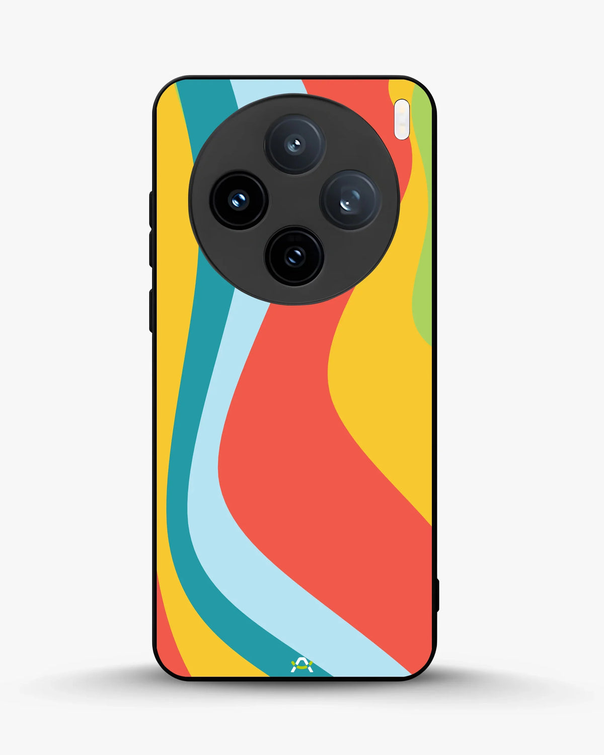 Retro Wavy Stripes Phone Case - Multicolor 70s Print for iPhone, Samsung, Pixel, OnePlus & Vivo