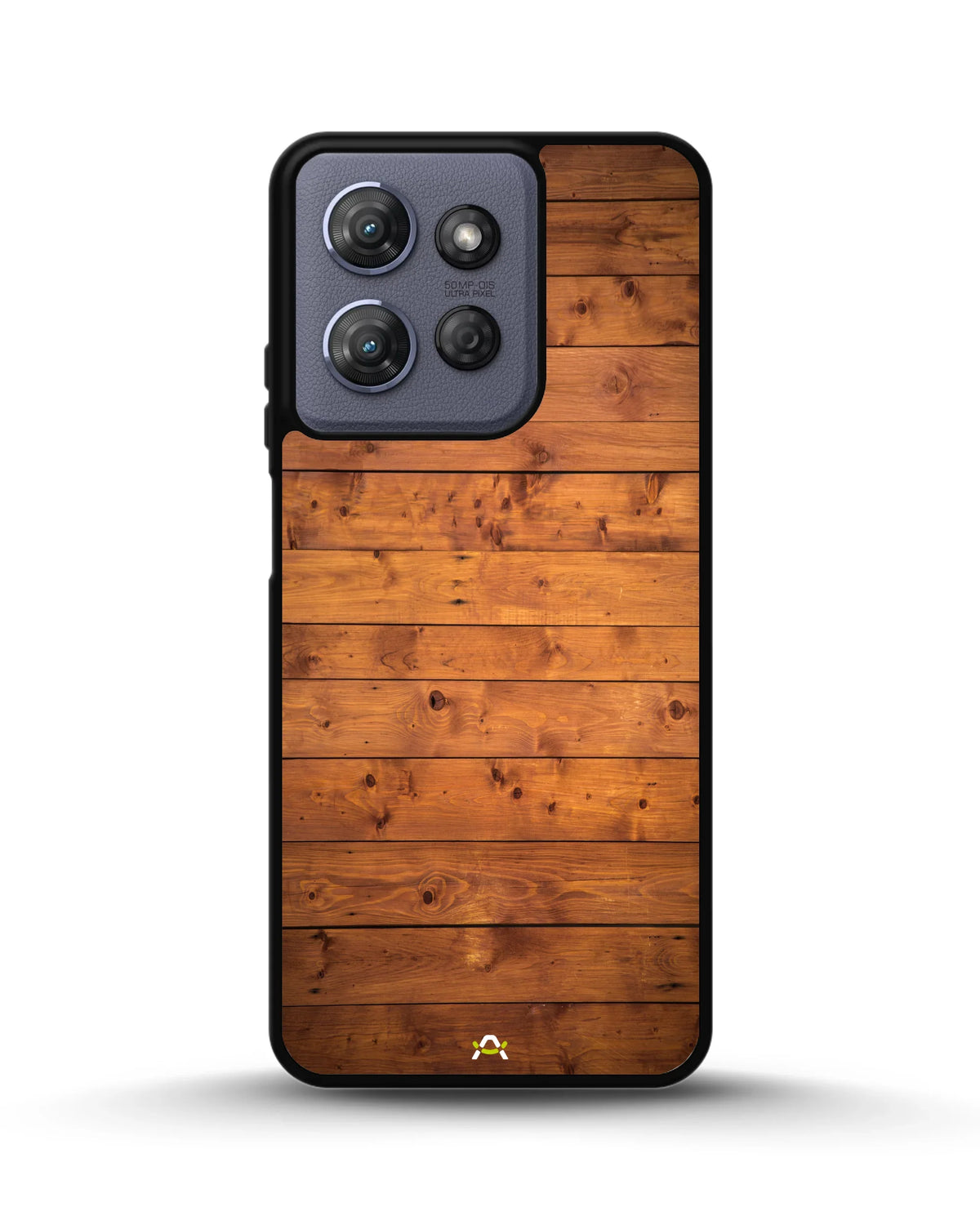 Rustic Wooden Planks Phone Case - Warm Wood Grain Print for iPhone, Samsung, Pixel, OnePlus & Vivo