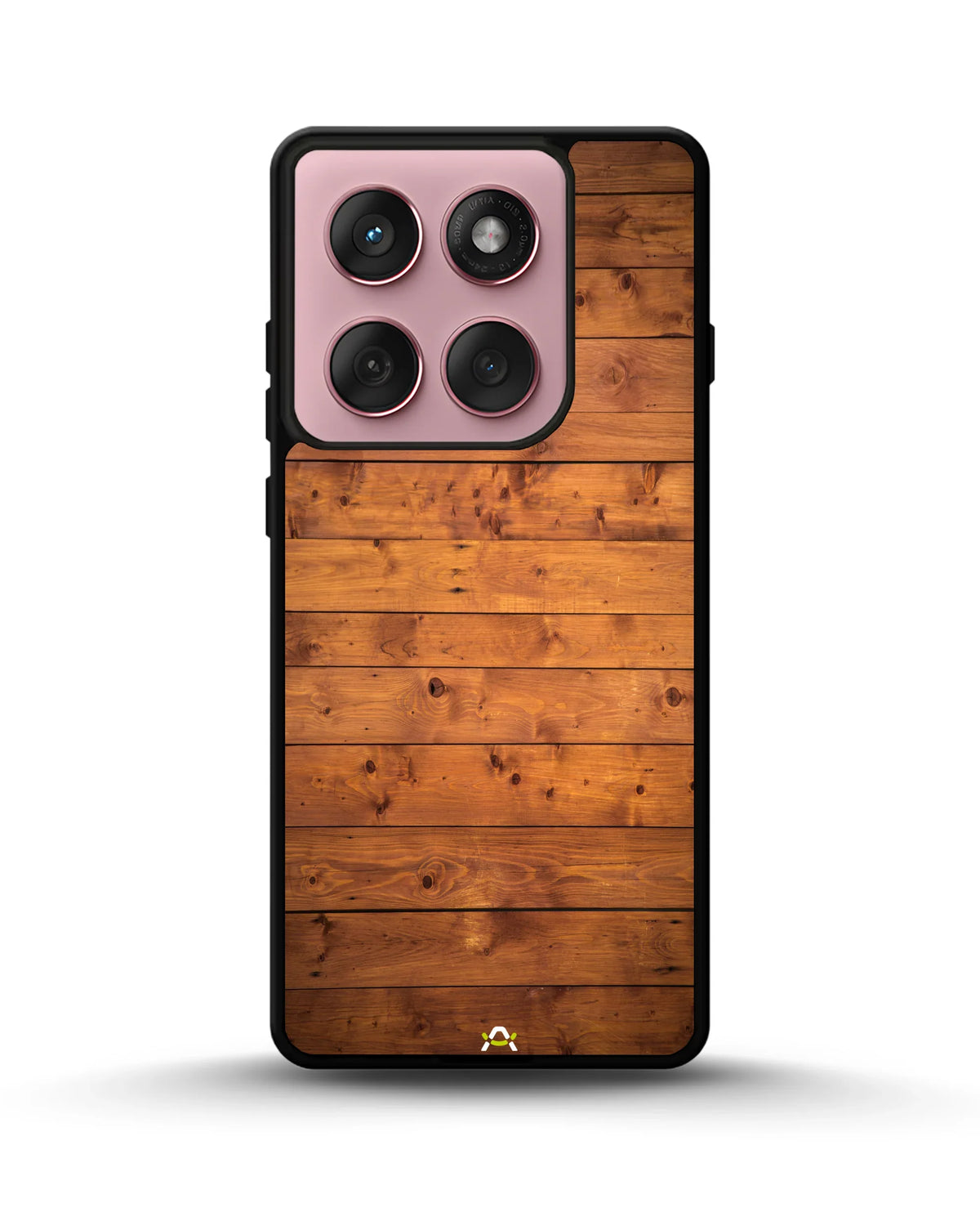 Rustic Wooden Planks Phone Case - Warm Wood Grain Print for iPhone, Samsung, Pixel, OnePlus & Vivo
