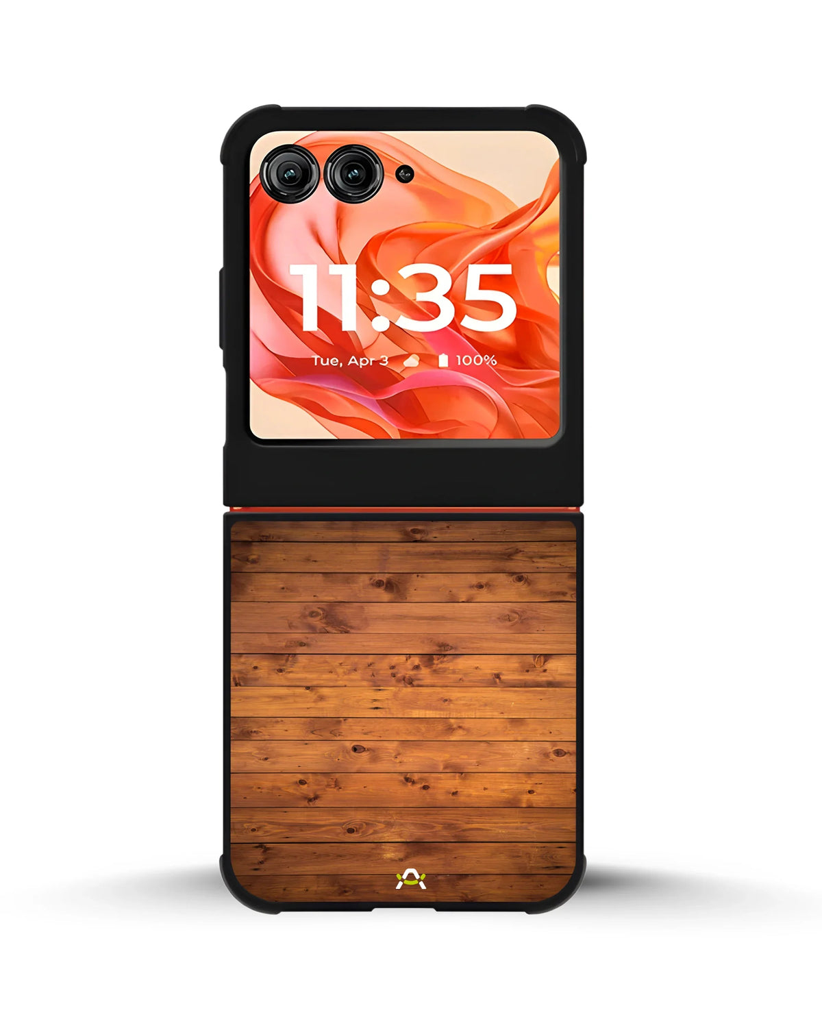 Rustic Wooden Planks Phone Case - Warm Wood Grain Print for iPhone, Samsung, Pixel, OnePlus & Vivo