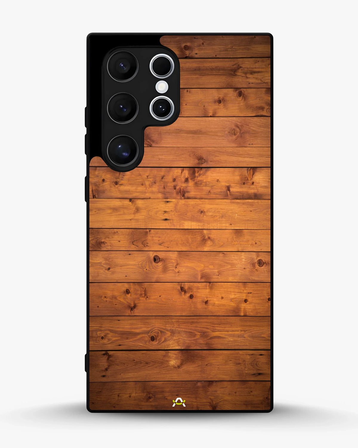 Rustic Wooden Planks Phone Case - Warm Wood Grain Print for iPhone, Samsung, Pixel, OnePlus & Vivo