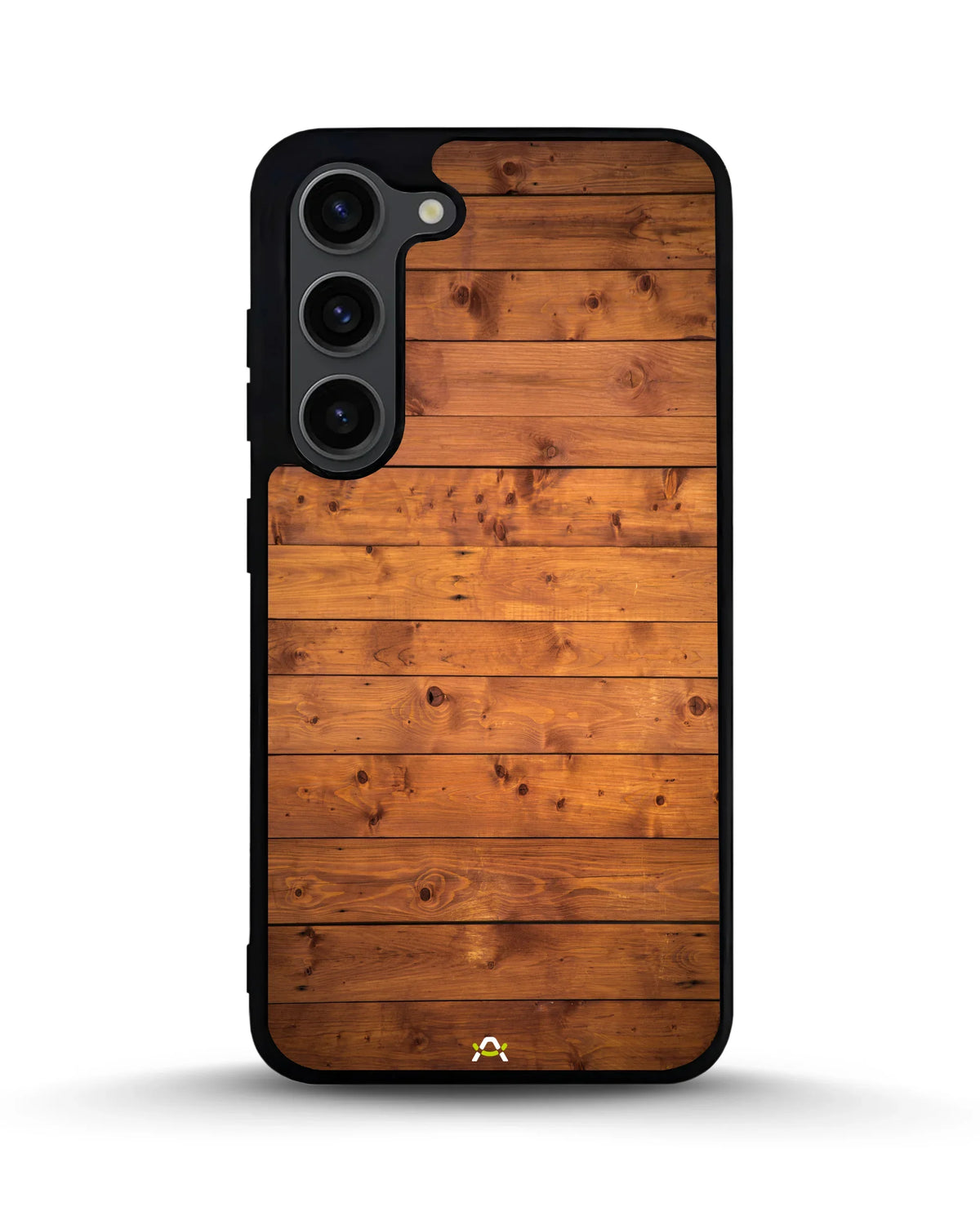 Rustic Wooden Planks Phone Case - Warm Wood Grain Print for iPhone, Samsung, Pixel, OnePlus & Vivo