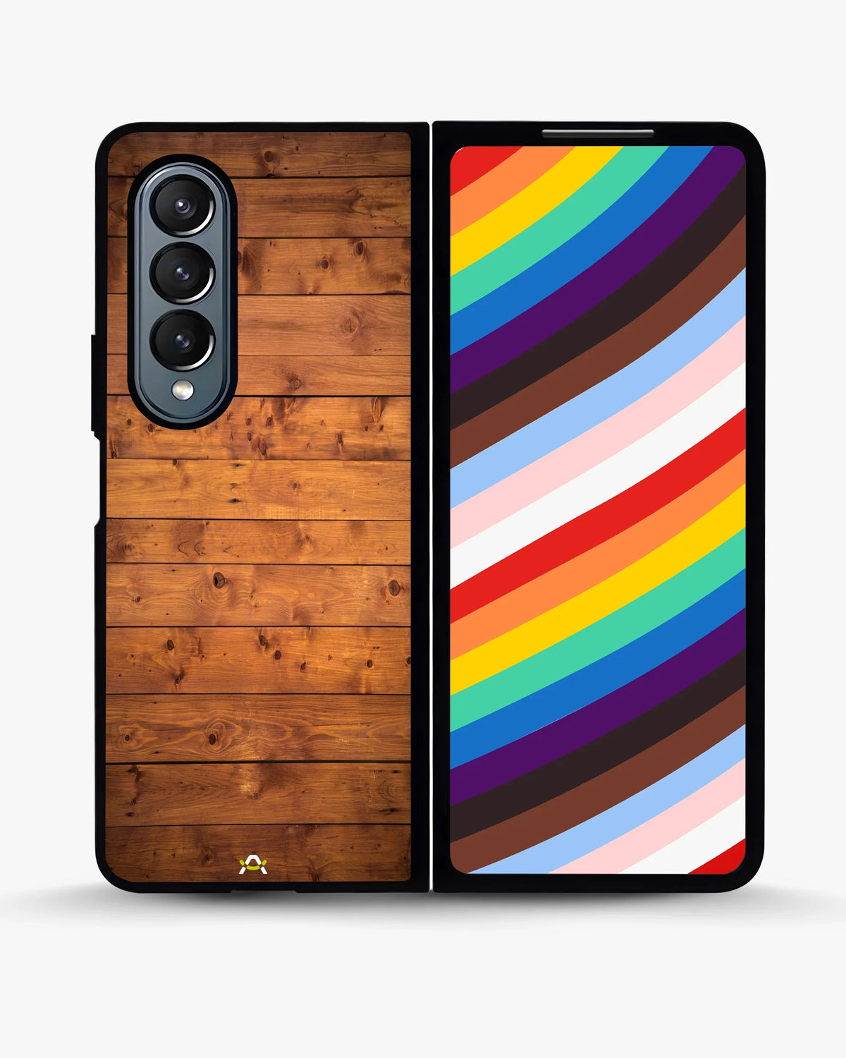 Rustic Wooden Planks Phone Case - Warm Wood Grain Print for iPhone, Samsung, Pixel, OnePlus & Vivo