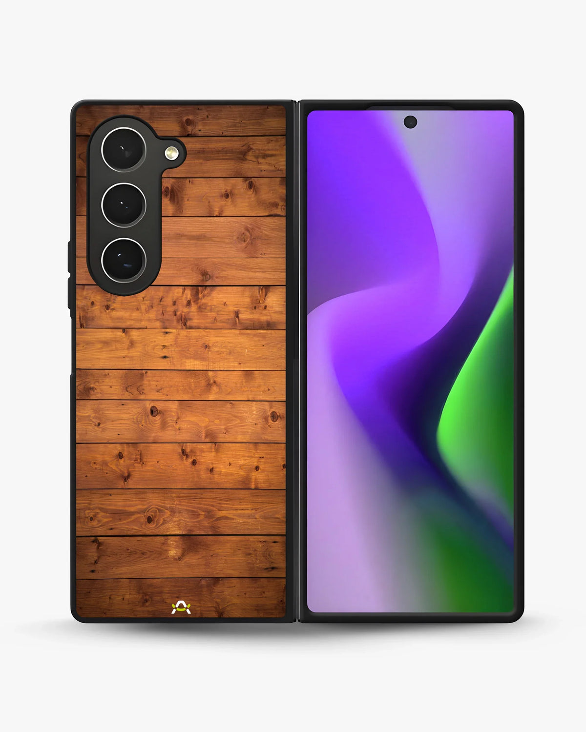 Rustic Wooden Planks Phone Case - Warm Wood Grain Print for iPhone, Samsung, Pixel, OnePlus & Vivo