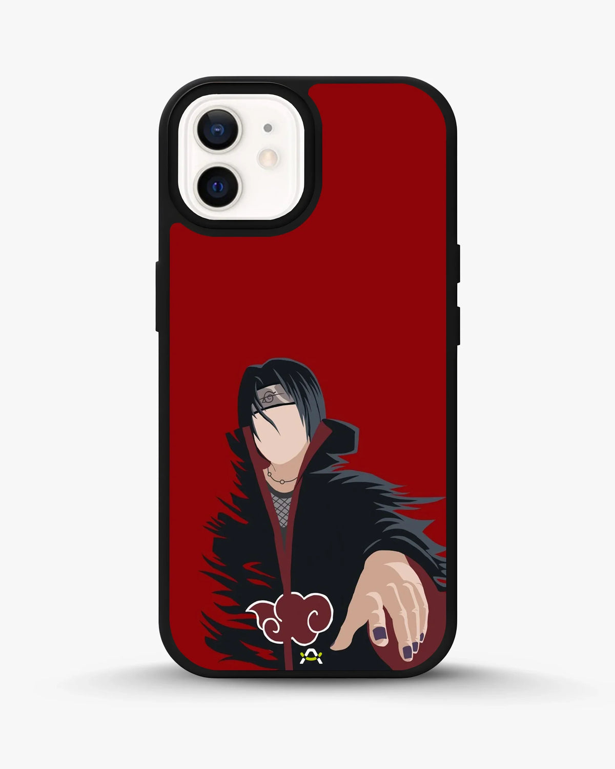 Shadow Ninja Warrior Phone Case - Black & Red Print for iPhone, Samsung, Pixel, OnePlus & Vivo