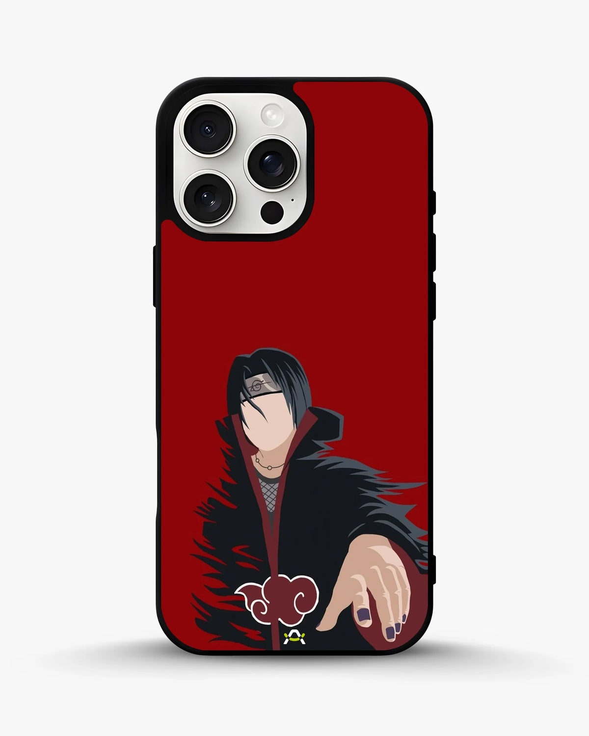 Shadow Ninja Warrior Phone Case - Black & Red Print for iPhone, Samsung, Pixel, OnePlus & Vivo