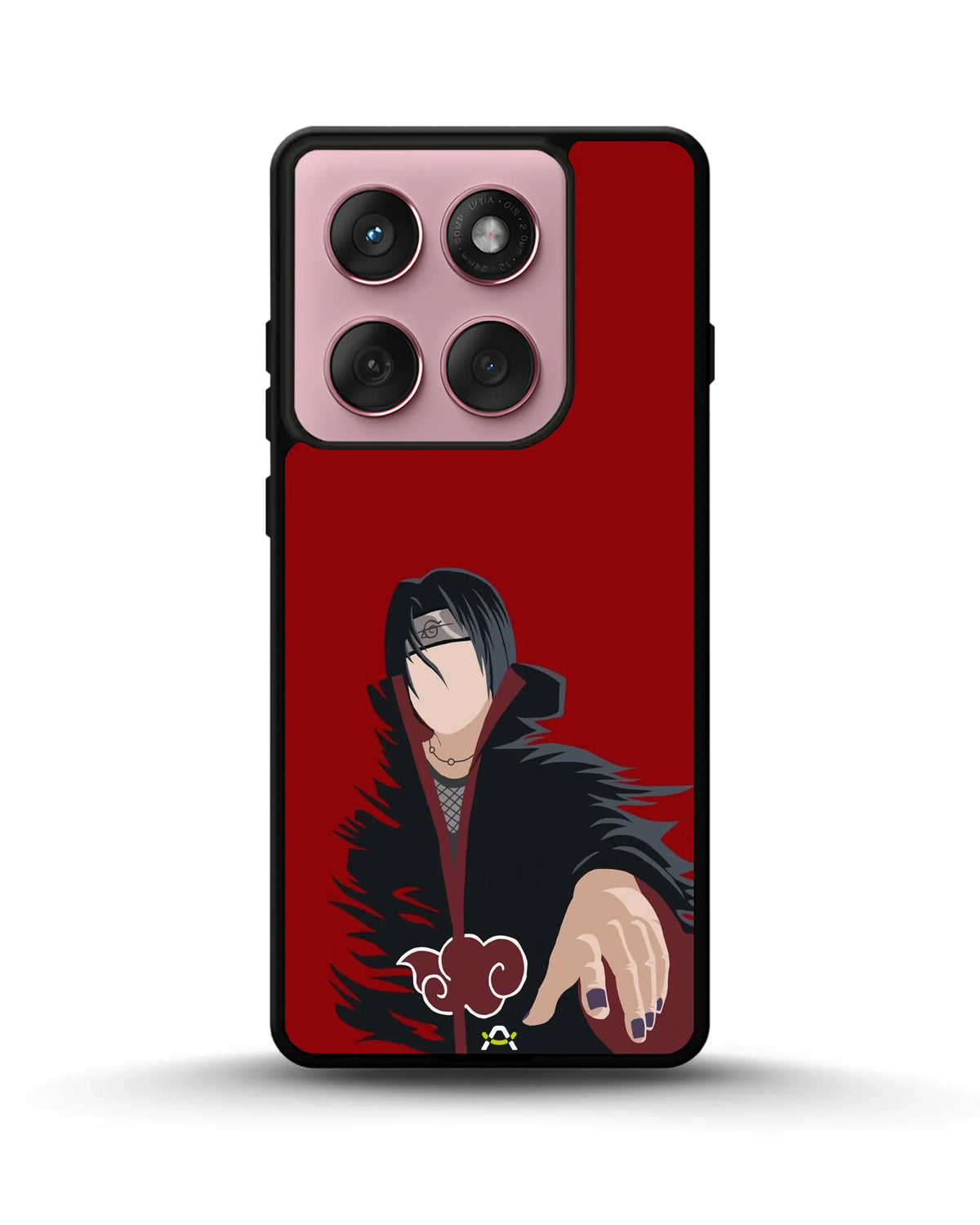 Shadow Ninja Warrior Phone Case - Black & Red Print for iPhone, Samsung, Pixel, OnePlus & Vivo