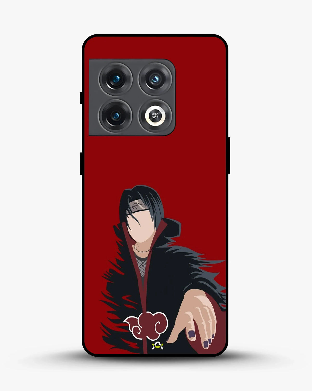 Shadow Ninja Warrior Phone Case - Black & Red Print for iPhone, Samsung, Pixel, OnePlus & Vivo