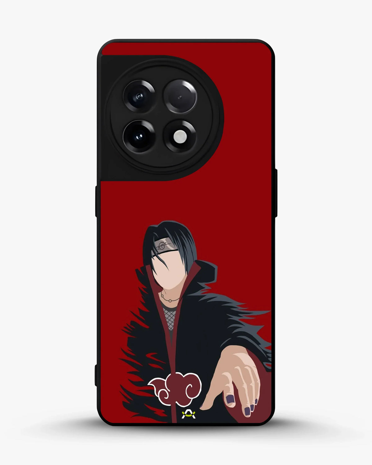 Shadow Ninja Warrior Phone Case - Black & Red Print for iPhone, Samsung, Pixel, OnePlus & Vivo