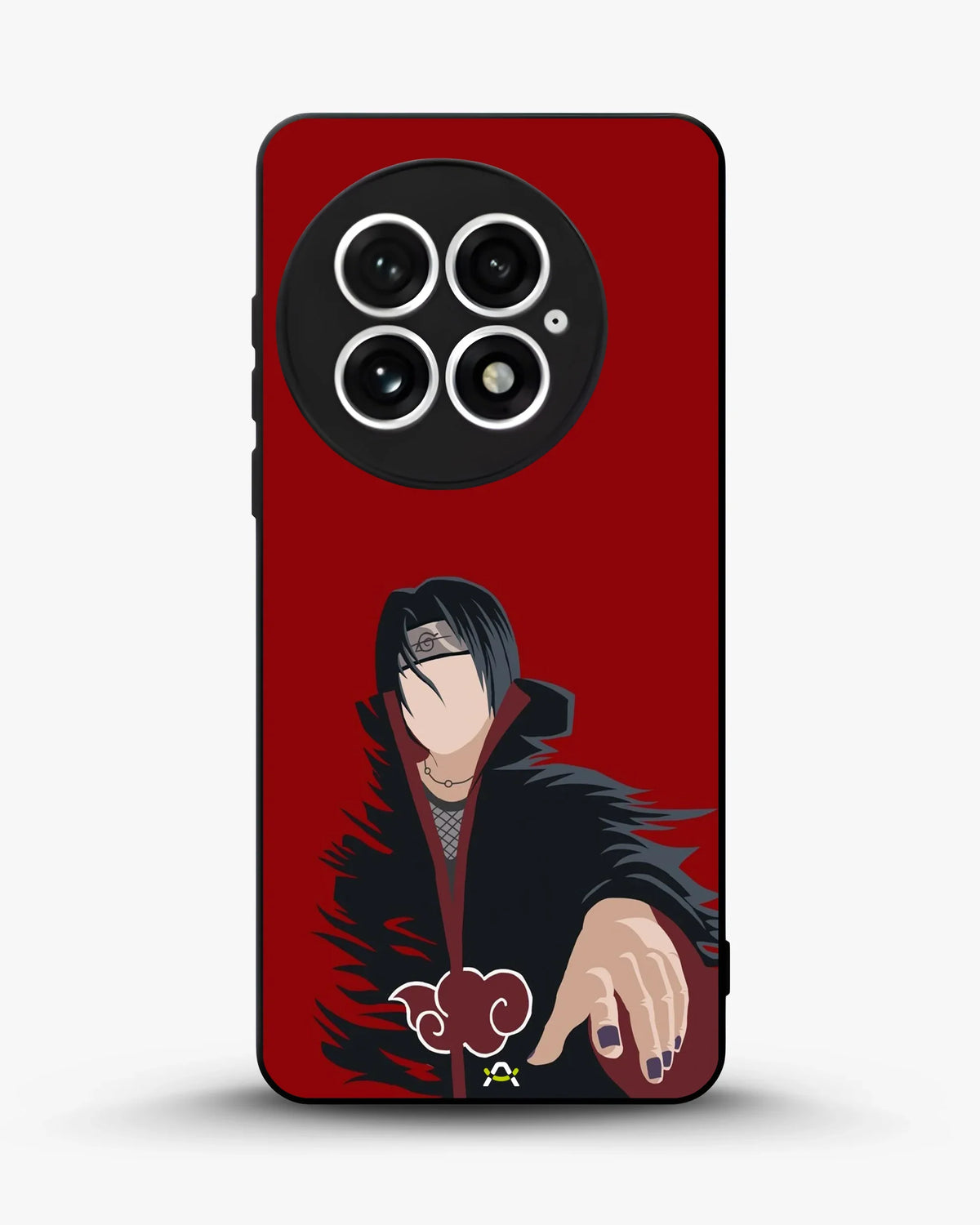 Shadow Ninja Warrior Phone Case - Black & Red Print for iPhone, Samsung, Pixel, OnePlus & Vivo