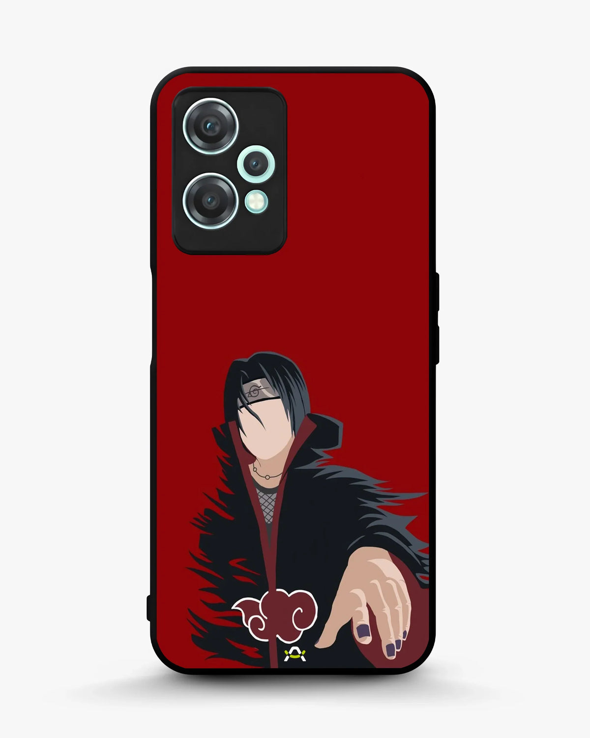 Shadow Ninja Warrior Phone Case - Black & Red Print for iPhone, Samsung, Pixel, OnePlus & Vivo