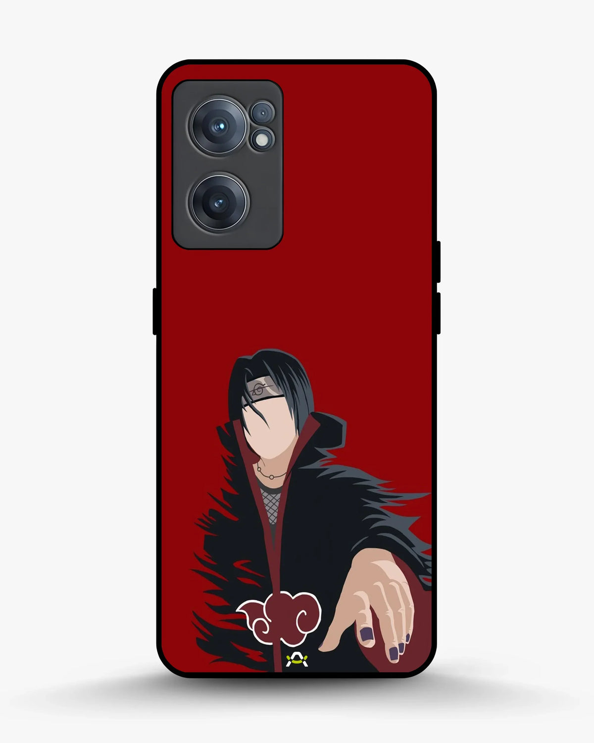 Shadow Ninja Warrior Phone Case - Black & Red Print for iPhone, Samsung, Pixel, OnePlus & Vivo
